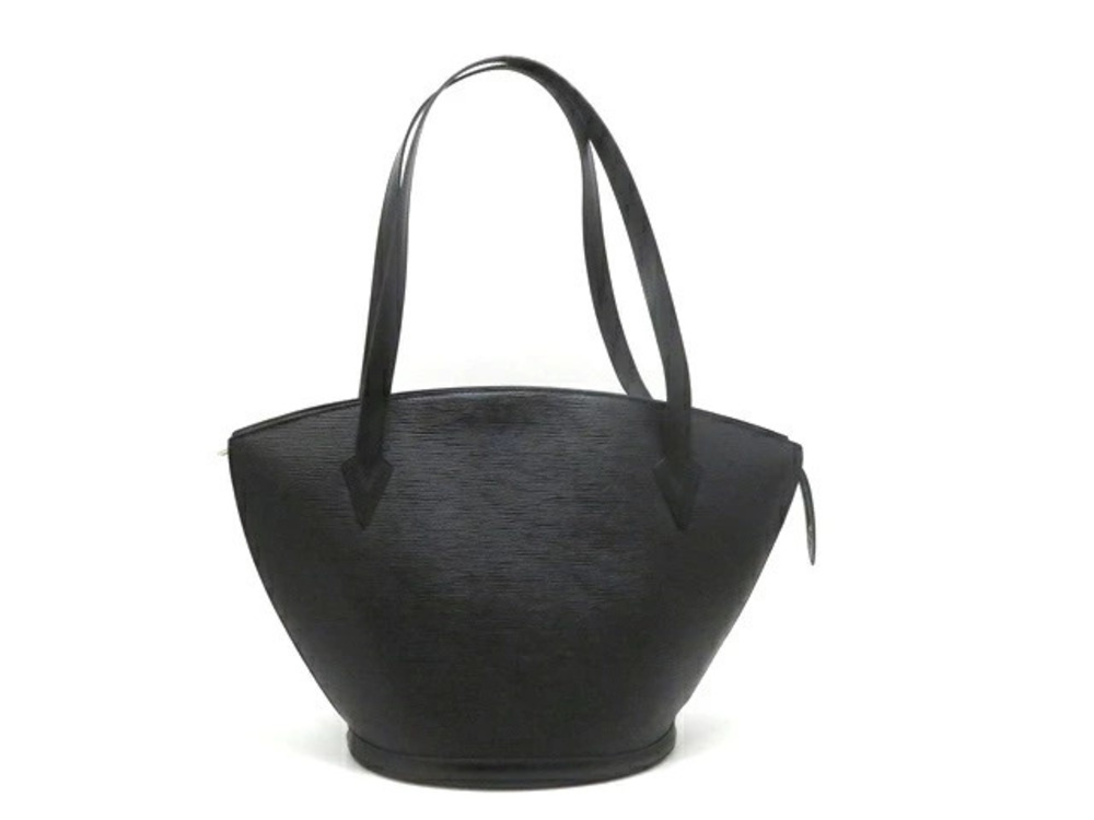 Louis Vuitton Saint Jacques Shopping Shoulder Bag Epi Leather Noir Black